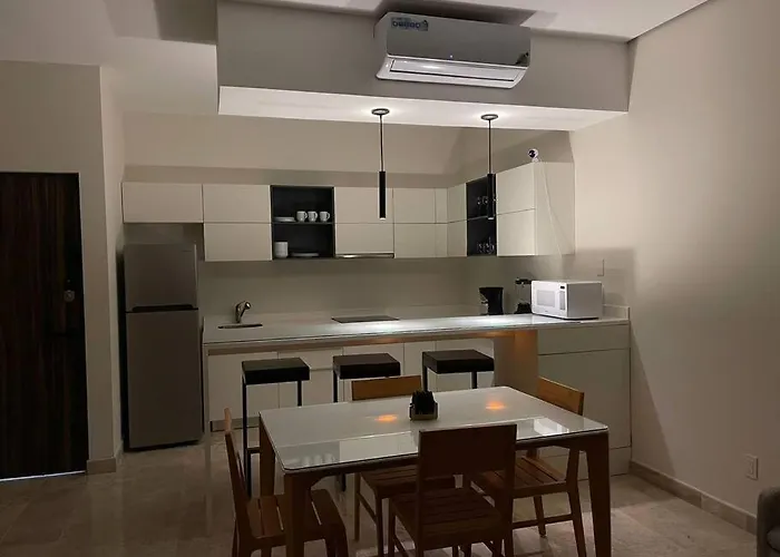 1 Dorm Amplia Terraza Aldea Zama Apartment *